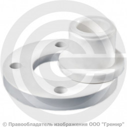Фланец PP-R белый Дн 50 мм с буртом RTP (РосТурПласт)
