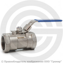 Кран нержавеющий Ду-8 (1/4") Ру-63 ВР (ВН) муфтовый Benarmo