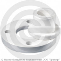 Фланец PP-R белый Дн 63 мм с буртом RTP (РосТурПласт) Фланец PP-R белый Дн 63 мм с буртом RTP (РосТурПласт)