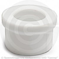 Бурт PP-R под американку белый внутренняя пайка Дн 32 Ру-25 VALFEX Бурт PP-R под американку белый внутренняя пайка Дн 32 Ру-25 VALFEX