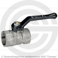 Кран латунный Ду-32 (1 1/4") Ру-20 ВР (ВН) никель рычаг Bugatti серия 600 Кран латунный Ду-32 (1 1/4") Ру-20 ВР (ВН) никель рычаг Bugatti серия 600