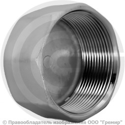 Заглушка нержавеющая AISI 304 6-ти гранная ВР (ВН) Ду-8 (1/4")