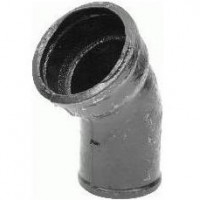 Отвод чугунный канализационный Ду-100 135гр б/н ГОСТ 6942-98 Завод Универсал