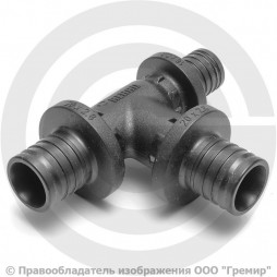 Тройник PPSU переходной для PE-X труб Дн 16-20-16 RAUTITAN PX Rehau
