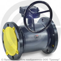 Кран стальной фланцевый с редуктором Ду-200 Ру-25 L=400мм Danfoss JIP/G-FF