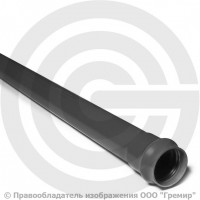 Труба НПВХ (ПВХ) 125 клеевая серая SDR26 Дн 160х6,2 Ру-10 напорная L=3м Aquaviva Труба НПВХ (ПВХ) 125 клеевая серая SDR26 Дн 160х6,2 Ру-10 напорная L=3м Aquaviva