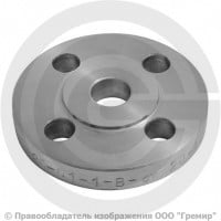 Фланец плоский 09Г2С 1-15-25 ГОСТ 12820, Ру-25, Ду-15