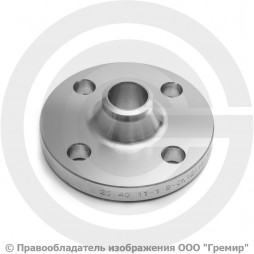 Фланец воротниковый нержавеющий 12х18н10т 1-25-40 ГОСТ 12821, Ру-40, Ду-25