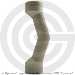 Обвод PP-R раструбный серый Дн 25 Ру-20 Wavin Ekoplastik