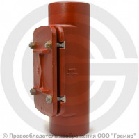 Ревизия чугунная безраструбная SML Ду-125 с прямоугольной крышкой Китай Ревизия чугунная безраструбная SML Ду-125 с прямоугольной крышкой Китай