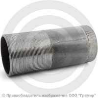 Сгон стальной L=170мм Ду-65 (2 1/2") без комплекта АС Сгон стальной L=170мм Ду-65 (2 1/2") без комплекта АС