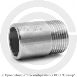 Резьба приварная нержавеющая AISI 304 Ду-20 (3/4")