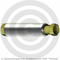 Компенсатор сильфонный осевой резьбовой с кожухом и внутренним экраном Ду-20 Ру-16 L=285мм КСО-Р/2 Hortum