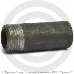 Резьба стальная удлиненная L=50мм Ду-15 (1/2") КАЗ