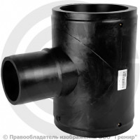 Тройник ПЭ100 электросварной переходной Дн 90-63 Ру-16 SDR11 Type B TEGA Тройник ПЭ100 электросварной переходной Дн 90-63 Ру-16 SDR11 Type B TEGA