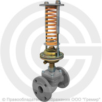 Регулятор давления прямого действия НЗ "до себя" чугунный фланцевый Ду-65 Ру-16 Kvy=63 м3/ч 0,05-0,3 МПа Энерготехномаш УРРД-НЗ-РД