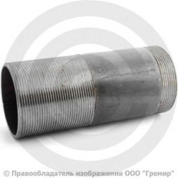 Сгон стальной L=170мм Ду-65 (2 1/2") без комплекта КАЗ