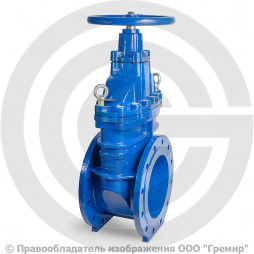 Задвижка чугунная фланцевая Ду-250 Ру-10 (Т<75°С) 30ч39р (МЗВ) Зав. им. Гаджиева