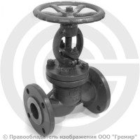 Клапан запорный стальной фланцевый Ду-40 Ру-25 (Т<425°С) 15с18нж ЧАЗ Клапан запорный стальной фланцевый Ду-40 Ру-25 (Т<425°С) 15с18нж ЧАЗ