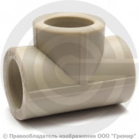 Тройник PP-R переходной серый внутренняя пайка Дн 40-25-40 VALFEX Тройник PP-R переходной серый внутренняя пайка Дн 40-25-40 VALFEX