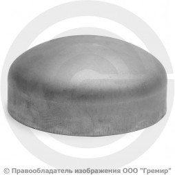 Заглушка 168х6 (Ду-150) 12х18н10т эллиптическая ГОСТ 17379