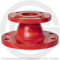 Переход фланцевый ПФ (ХФ) стальной Ду 500-300 Ру-16 КЗСД Переход фланцевый ПФ (ХФ) стальной Ду 500-300 Ру-16 КЗСД