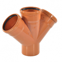 Крестовина PP-B коричневая Дн 110-110-110 45гр б/нап в/к VALFEX Крестовина PP-B коричневая Дн 110-110-110 45гр б/нап в/к VALFEX