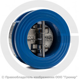 Клапан обратный двухстворчатый чугунный межфланцевый Ду-40 Ру-16 (Т<110°С) ств чугун CB3448N Tecofi