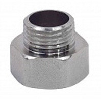 Переход латунный (переходник) НР-ВР (НАР-ВН) Ду 32-50 (1 1/4"-2") никель SantechSystems Переход латунный (переходник) НР-ВР (НАР-ВН) Ду 32-50 (1 1/4"-2") никель SantechSystems