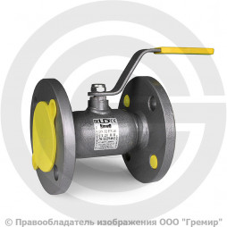 Кран стальной фланцевый Ду-32 Ру-40 L=165мм полнопроходной LD КШ.Ц.Ф. 032.040.П/П