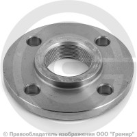 Фланец резьбовой стальной Ду-25 (1") Ру-10/16 DIN 2566