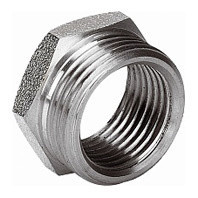 Футорка латунная ВР-НР (ВН-НАР) Ду 25-32 (1"-1 1/4") никель SantechSystems Футорка латунная ВР-НР (ВН-НАР) Ду 25-32 (1"-1 1/4") никель SantechSystems