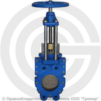 Задвижка шиберная двусторонняя с невыдвижным штоком Ду-200 Ру-16 (Т<120°С) KV-01 ABRA