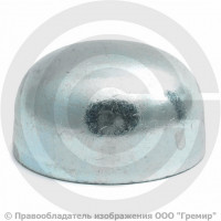 Заглушка 45х2,5 (Ду-40) оцинкованная эллиптическая ГОСТ 17379 Заглушка 45х2,5 (Ду-40) оцинкованная эллиптическая ГОСТ 17379