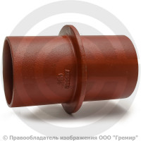 Труба опорная чугунная безраструбная SML Ду-100 для стояка Китай Труба опорная чугунная безраструбная SML Ду-100 для стояка Китай