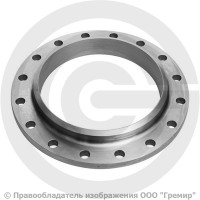 Фланец воротниковый стальной 1-350-10 ГОСТ 12821, Ру-10, Ду-350
