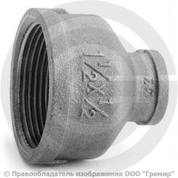 Муфта переходная чугунная ВР (ВН) Ду 40-15 (1 1/2"-1/2")