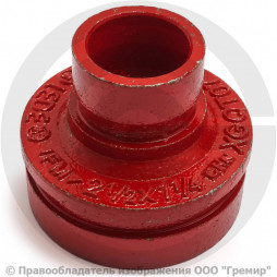 Переход под муфту грувлок Ду 100-80 (Дн 114-89) Ру-20 XGQT11