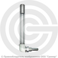 Оправа угловая защитная для термометров, М 27х2 ножка 163 мм