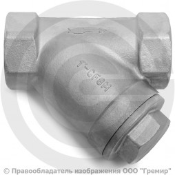 Фильтр сетчатый нержавеющий AISI 316 (CF8M) Ду-20 (3/4") Ру-40 ВР (ВН) (Т<180°С) ABRA YS-3000