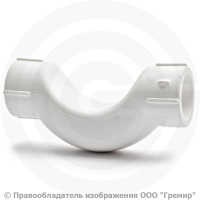 Обвод PP-R короткий белый Дн 25 с муфтами Pro Aqua