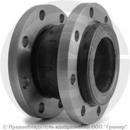 Компенсатор резиновый фланцевый (гибкая вставка) Ду-100 Ру-10 EPDM ABRA EJF