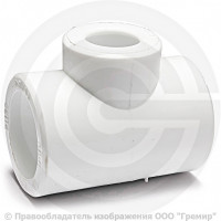 Тройник PP-R переходной белый внутренняя пайка Дн 20-25-20 RTP (РосТурПласт)
