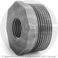 Футорка чугунная НР-ВР (НАР-ВН) Ду 40-15 (1 1/2"-1/2") Fittex PLUS Футорка чугунная НР-ВР (НАР-ВН) Ду 40-15 (1 1/2"-1/2") Fittex PLUS