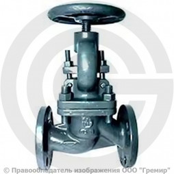 Клапан запорный стальной фланцевый Ду-80 Ру-40 (Т<425°С) 15лс22нж ЧАЗ