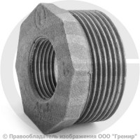 Футорка чугунная НР-ВР (НАР-ВН) Ду 40-20 (1 1/2"-3/4") Fittex PLUS Футорка чугунная НР-ВР (НАР-ВН) Ду 40-20 (1 1/2"-3/4") Fittex PLUS
