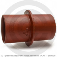 Труба опорная чугунная безраструбная SML Ду-200 для стояка Китай Труба опорная чугунная безраструбная SML Ду-200 для стояка Китай