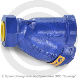 Фильтр сетчатый Y-образный чугунный Ду-50 (2") Ру-16 ВР (ВН) (Т<200°С) Zetkama 823A