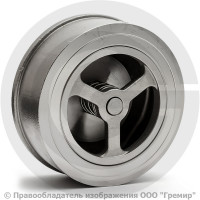 Клапан обратный осевой нержавеющий AISI 304 межфланцевый Ду-40 (1 1/2") Ру-40 (Т<250°С) NK-CSP40/4