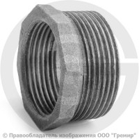 Футорка чугунная НР-ВР (НАР-ВН) Ду 40-32 (1 1/2"-1 1/4") Fittex PLUS Футорка чугунная НР-ВР (НАР-ВН) Ду 40-32 (1 1/2"-1 1/4") Fittex PLUS